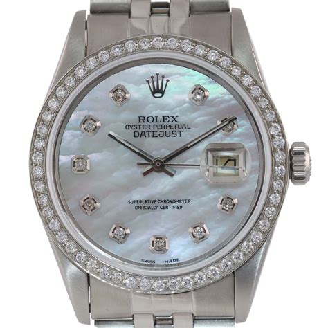 rolex diamond dial 36mm.